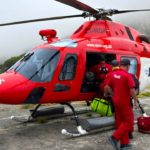 Paraglider airlifted and hiker rescued after two separate incidents
